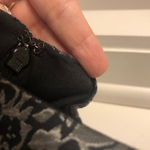 Lane Bryant Foil Damask Sleeveless Dress - Picture 5 of 10